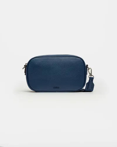 Bandolera Doble Cierre Adisa Prune - Azul